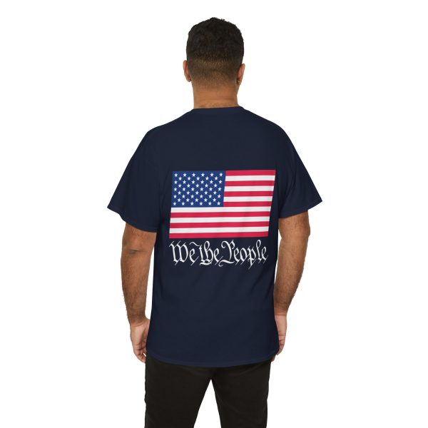 FAIRtax Unisex Heavy Cotton Tee - Take Back Control & American Flag Design - Image 8
