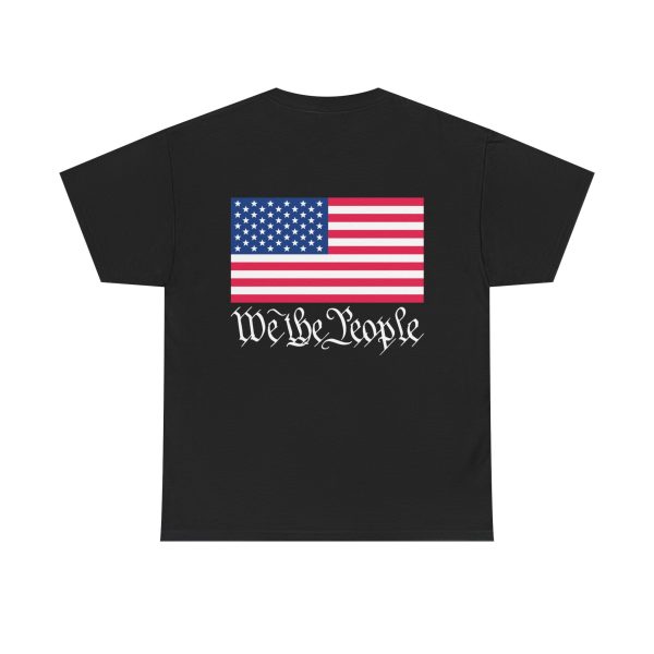 FAIRtax Unisex Heavy Cotton Tee - Take Back Control & American Flag Design - Image 12