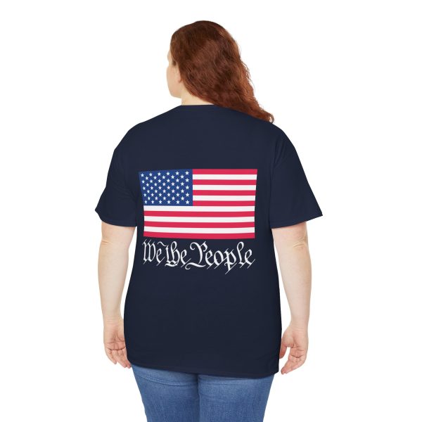 FAIRtax Unisex Heavy Cotton Tee - Take Back Control & American Flag Design - Image 7