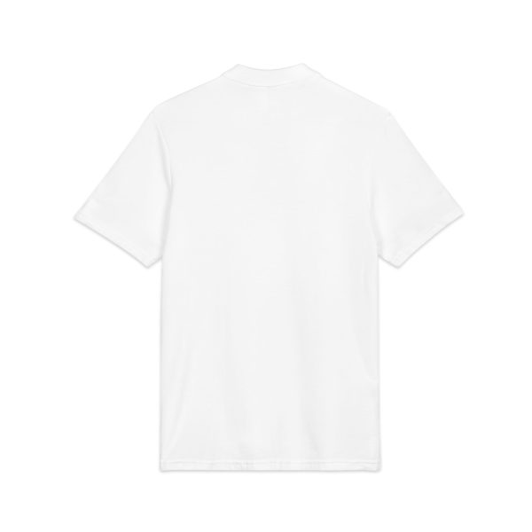 Embroidered Unisex Pique Polo Shirt - Light Colors with Embroidery FAIRtax logo - Image 4