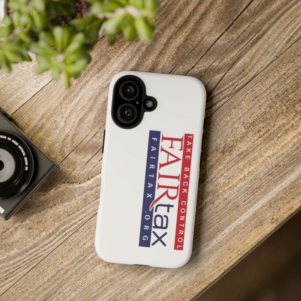 Fair Tax Tough Phone Case, Customizable Phone Cover, Support Fair Tax Movement, Protective Phone Accessory, Trendy Tech Gear - Image 8