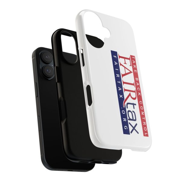 Fair Tax Tough Phone Case, Customizable Phone Cover, Support Fair Tax Movement, Protective Phone Accessory, Trendy Tech Gear - Image 3