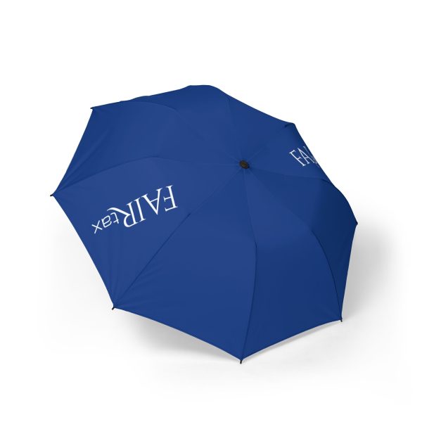 FairTax Folding Travel Umbrella Blue with white logo, Compact Rain Gear for Men and Women, Perfect Gift for Any Occasion, Weather Protection, [...]