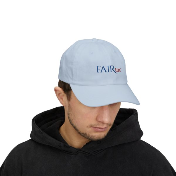 FAIRtax Embroidered Classic Cap | Full Color FAIRtax Logo on light background - Image 15
