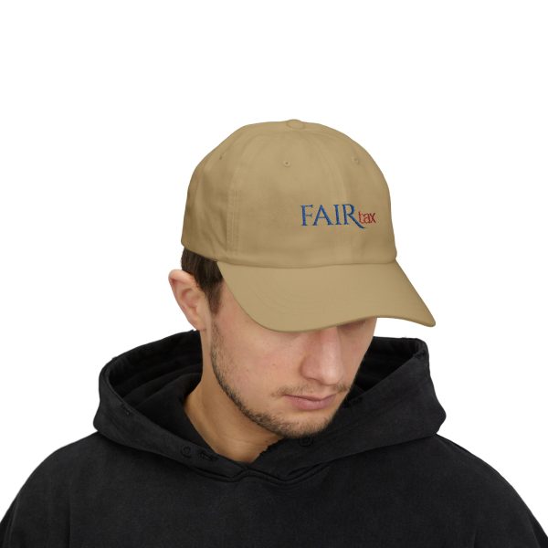 FAIRtax Embroidered Classic Cap | Full Color FAIRtax Logo on light background - Image 11