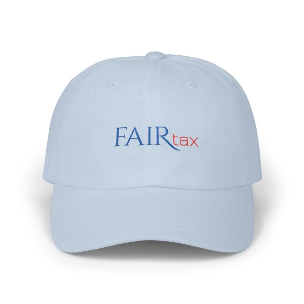 FAIRtax Embroidered Classic Cap | Full Color FAIRtax Logo on light background - Image 13